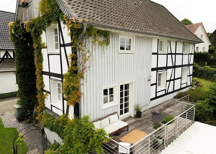 Auszeit & - Laendliche Fachwerkhaushaelfte Lejlighed